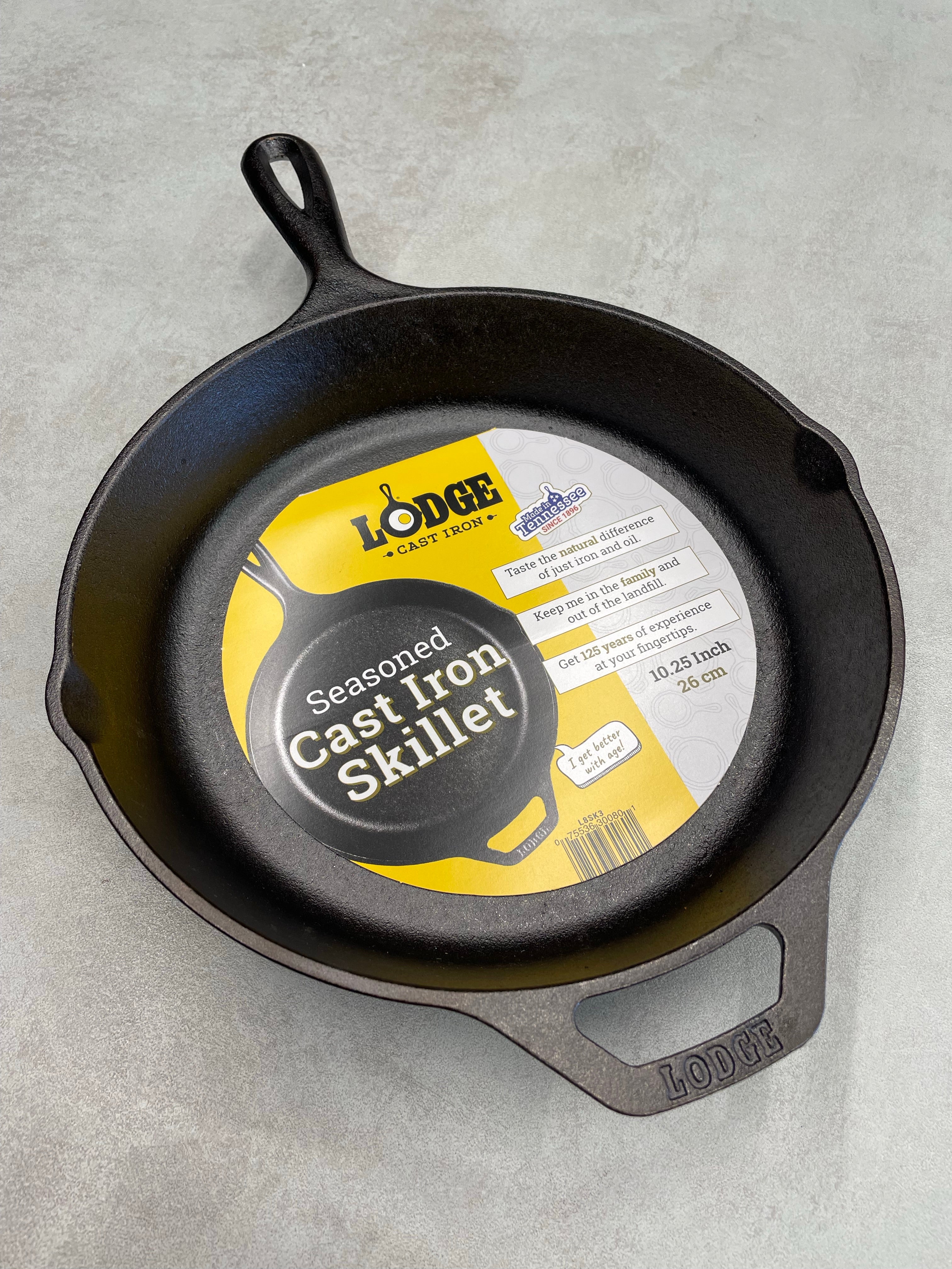 Lodge Cast Iron - 10.25 inch Skillet – Lomelo's Meat Market