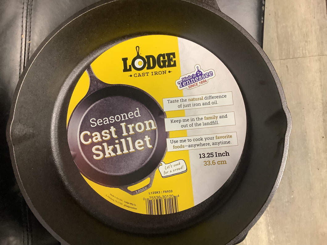Lodge 13.25 Cast Iron Skillet